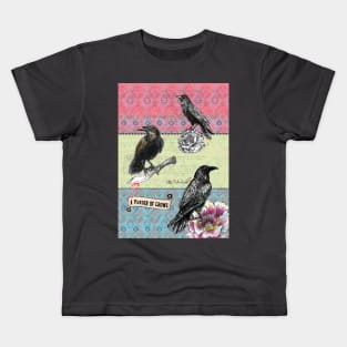 A Murder of Crows Kids T-Shirt